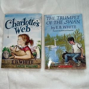 Charlotte’s Web and The Trumpet of the Swan book set